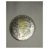 1921 Morgan silver dollar