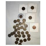 30+ Lincoln Wheat penny- 1950ï¿½s