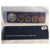 5pc. 1966 US Special Mint set w/case & box