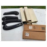 10 Vtg cookware plastic replacement handles, N