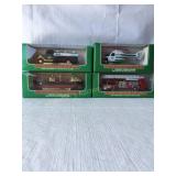 4 Miniature Hess vehicles-2000 First Truck, 2002