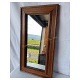 Homco Inc Mirror, wood frame 19 1/2' x 10 1/2ï¿½ NIB