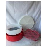 Zakarian silicone muffin insert, Tupperware