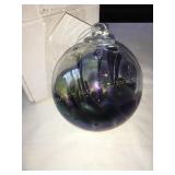 The Fine Arts Co. Hand blown glass witch ball 4'