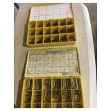Roll pin & O ring asst. w/plastic storage boxes