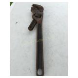 Vtg Lawson heavy duty adj straight pipe wrench