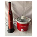 Shark hand held vacuum & Prepology 2 qt mini