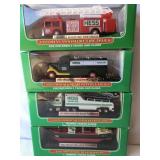 4 Hess Miniature vehicles NIB-2002 Voyageur,