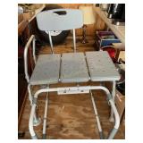 Height adjustable Bath chair &  adjustable