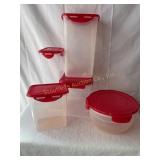 5 Lock & Lock containers, show wear