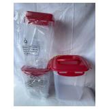 5 pc lock & Lock set-NIP- 6 qt largest