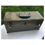 Union super steel toolbox 16x7x7, w/contents