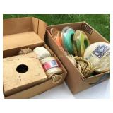 Misc lot-trimmer line, jute twine, sisal twine,