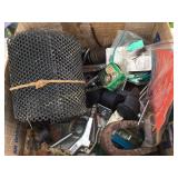 Misc lot- washers, hose connectors, locks,