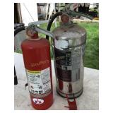 2 Fire extinguishers- Badger, K guard (NO SHIPPING