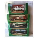 4 Hess Miniature vehicles NIB-2004, tanker