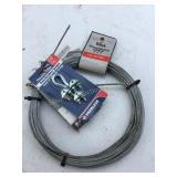 Galvanized cable, clip, NIP