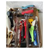 Misc kitchen utensils scoops, peelerï¿½s, m