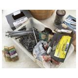Misc hardware- screws, nails, etc. (no shipping)