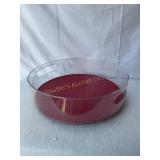 Cella clear turn table w/ removable liner, 12' dia