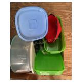 Misc plastic containers