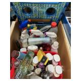 Misc body wash, cleaners, folding step stool, e
