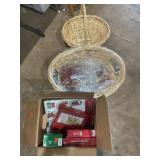 Baskets 21' x 16ï¿½ largest, gift tags  mini l
