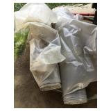 2 Rolls polyethylene moisture barrier film