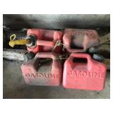 (4) 1 gal gas cans (no shipping)