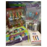 15+ Pez dispensers NIP, Warmans Field guide