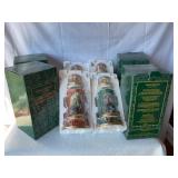 4 Thomas Kinkade lighted lighthouses, NIB