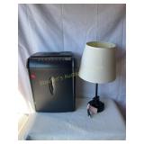 Pen Gear Paper shredder, lamp17'H, not tested