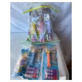 10+ Misc. PEZ candy dispensers & clips