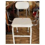 Adjustable chair, metal (no shipping)