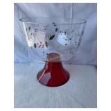 Pfaltzgraff pedestal dish, 8x9' (no shipping)