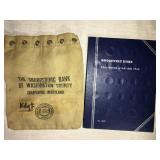 Whitman Roosevelt Dime collection book only &