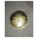 Donald Trump Temple coin King Cyrus Comm. round
