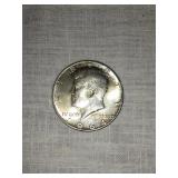1964 (n/m) Kennedy half dollar