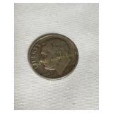 1949D Roosevelt dime