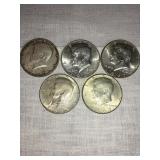 5-1967 (n/m) Kennedy Half dollars