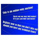 Auctioneer note: go to www.stouffersauctionco.com