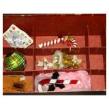 Christmas Decor in Christmas Box- Ornaments, etc.