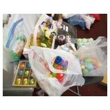 Asst. Easter Decor, Ceramic Eggs, polystyrene