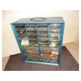 Metal 21 drawer Organizer 13" x 6" x 15"