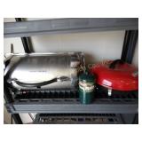 George Foreman  Propane Grill, Cuisinart Charcoal