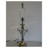 2 matching Lamps (1 has no shade) 31" T