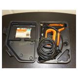 Power Shot Pro Elec.Staple Gun in case