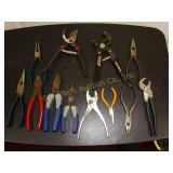 Asst. Pliers, Craftsman Robo Grip, etc.