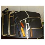 Coping Saw, drivewall saw, hack saws , etc.