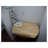 Ironing Board, Plastic Step Stool, Drop Leaf